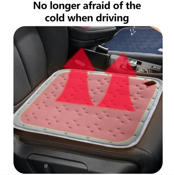 Electric‎ Heated Seat Cushion for Home, Office, Car, Outdoor Fishing, Camping - Picture 5 of 8